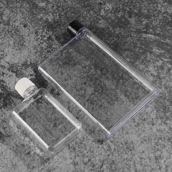 100ml flat bottle with flip cap