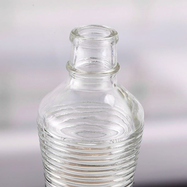 120ml Empty Glass Sesam, Soy Sauce Bottle With Plastic Cap
