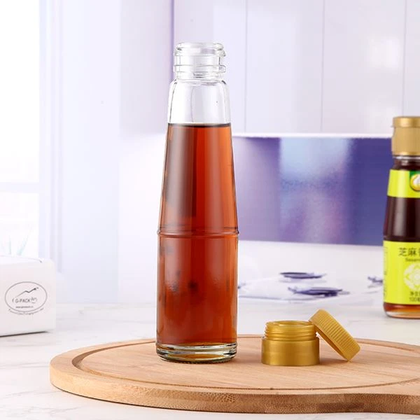glass bottles for sauce packing