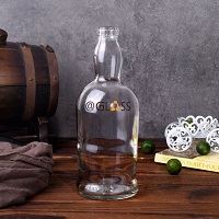 The development of colored Glass Liquor Bottle creates beauty