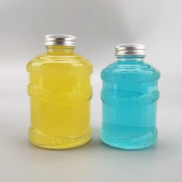 Round Glass Drinking Bottle