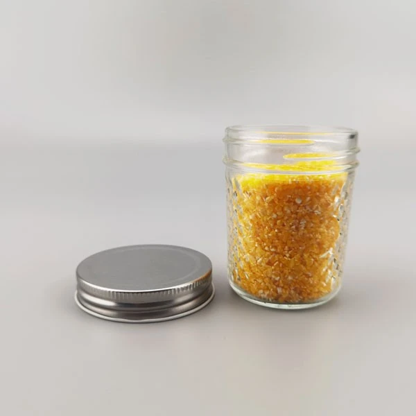 Round Glass Mason Jar
