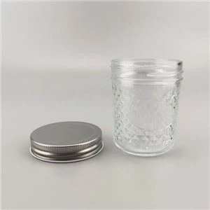 Round Glass Mason Jar