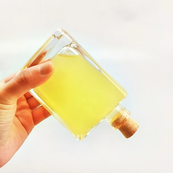 Square Glass Bevearge Bottle