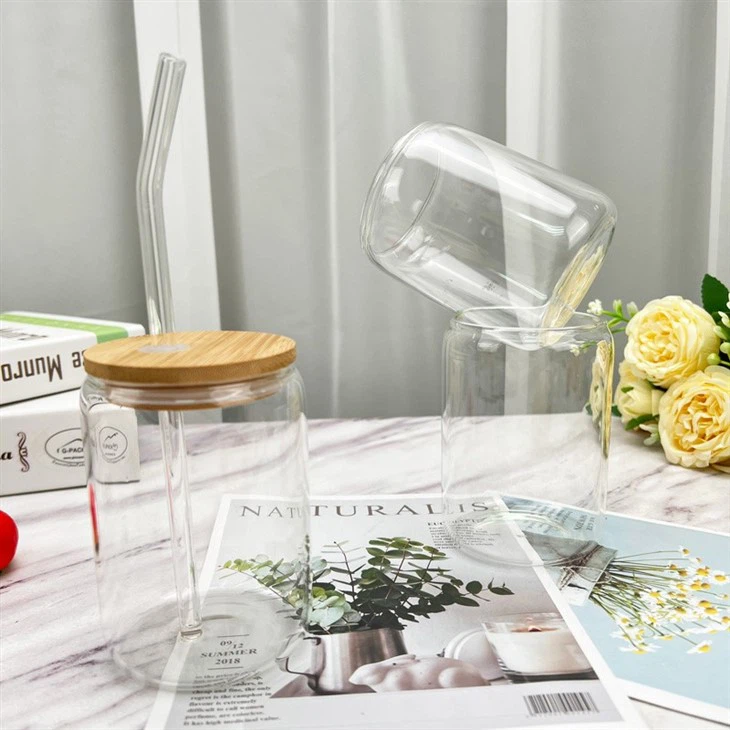 Clear Glass Water Cup