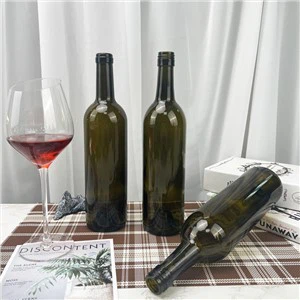 Dark Green Glass Wine Bottles
