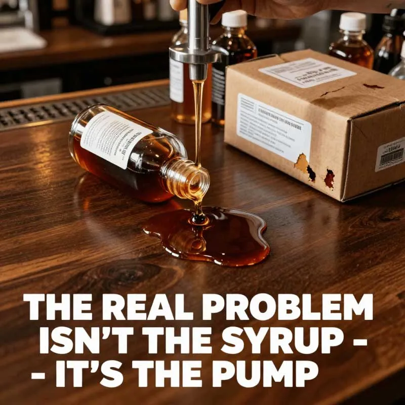 Prevent-Coffee-Syrup-Leaks-Poster Prevent-Coffee-Syrup-Leaks-Poster