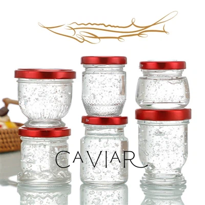 Custom Mini Glass Jars For Caviar And Bird’s Nest – Enhance Shelf Appeal & Pr...